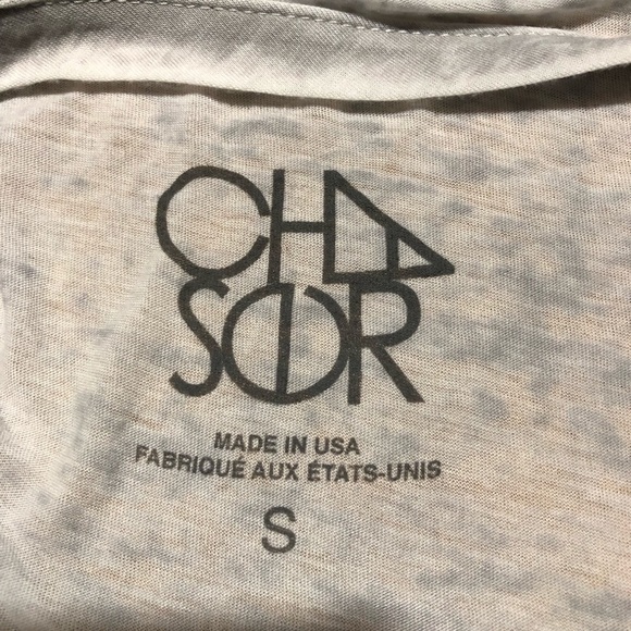 CHASER New Cow Skull Jeweled Burnout Top S - Picture 8 of 11